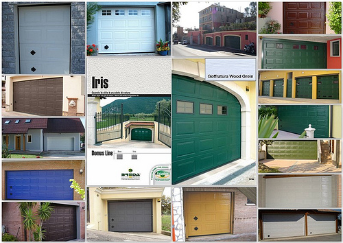 Portone sezionale residenziale Iris